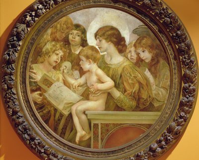 Die Jungfrau der Engel von Giulio Aristide Sartorio